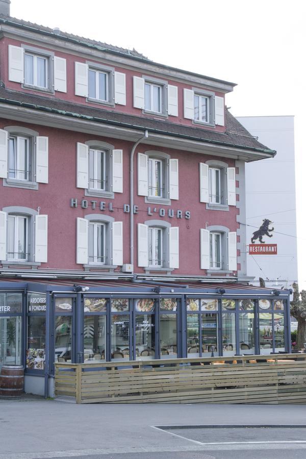 Residence De L'Ours Lausanne Bagian luar foto